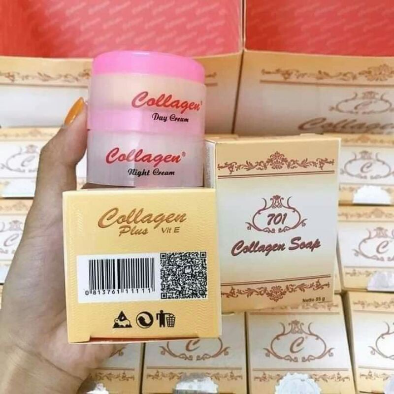 Bộ kem Collogen 701 Vit E