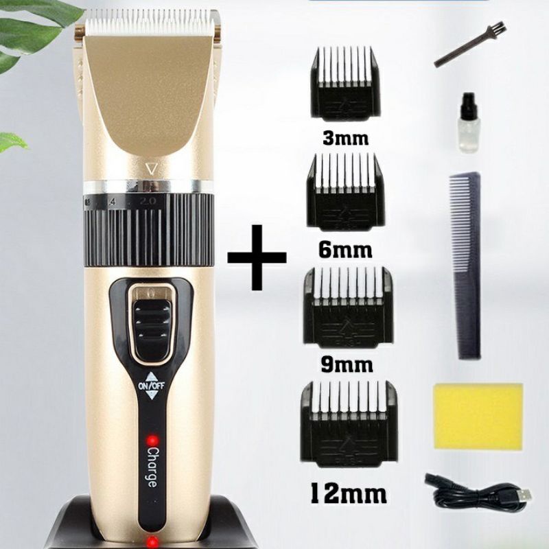 Tông đơ cắt tóc kèm 9 phụ kiện