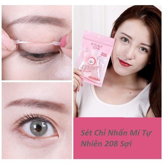 Set 208 sợi chỉ kích mí kèm que và kéo 88039 SHOP TIỆN ÍCH 777