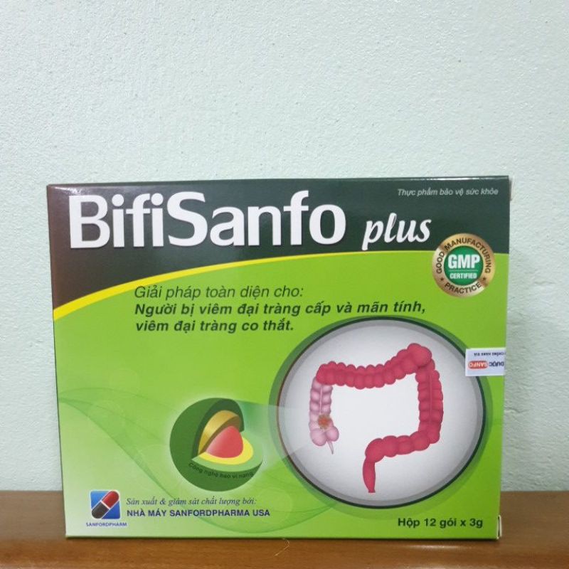 Bifisanfo- hỗ trợ viêm đại tràng mãn tính