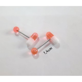 Khuyên lưỡi hình / khuyên thép y tế