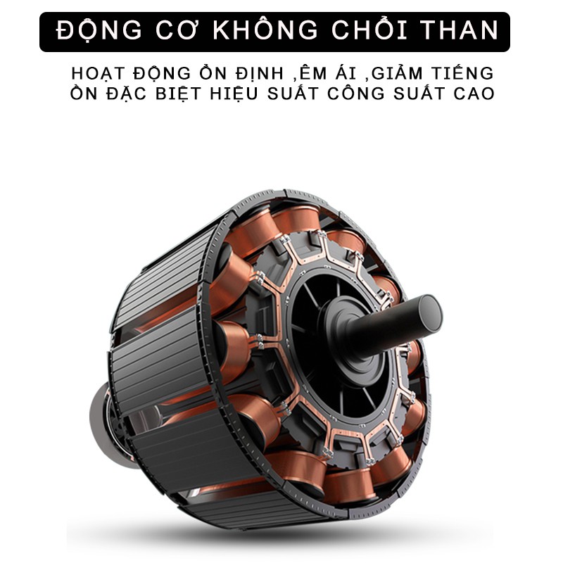 quạt tích điện mini nguồn USB Xoay gập 360 dễ dàng phù hợp cho Văn Phòng,  xe hơi đi chơi du lịch Màu Xanh viền vàng