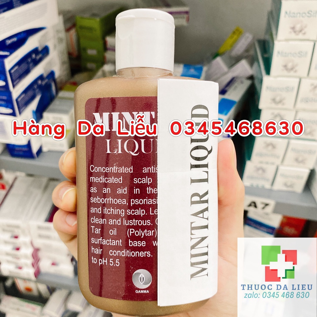 Dầu gội đầu Mintar Liquid (hết ngứa, sạch gàu, vảy nến)