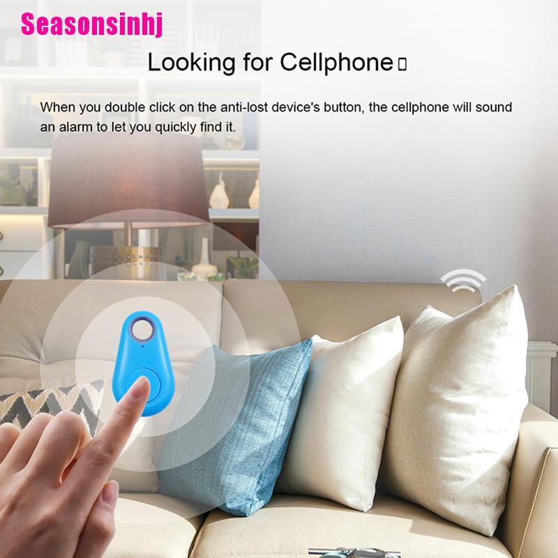 【Seasonsinhj】Pet Smart GPS Tracker Mini -Lost Waterproof Bluetooth Locator Trac