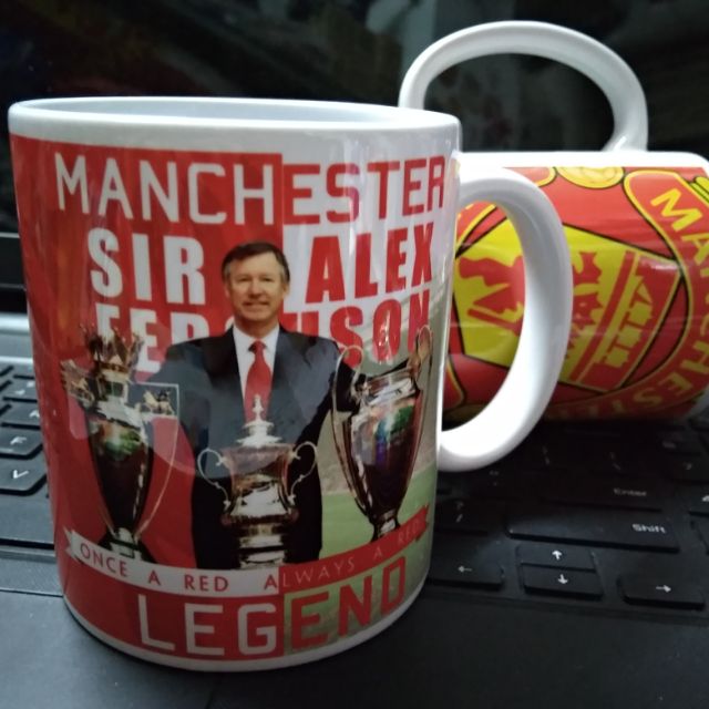 Cốc ly sứ Sir Alex Ferguson Manchester united