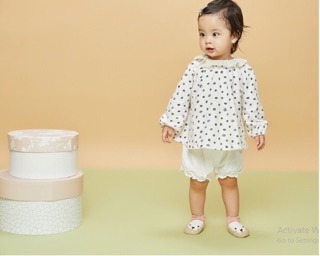 Giầy vớ cổ ngắn cho bé