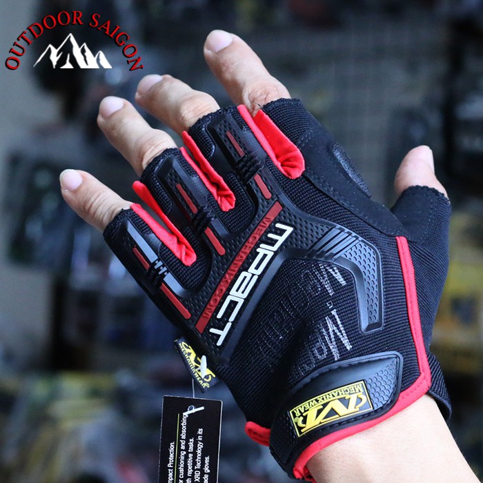 Găng tay hở ngón MECHANIX (chính hãng)