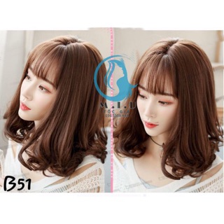 Tóc Bộ Cả Đầu xoăn ngắn TẶNG LƯỚI ĐỘI🎀FREESHIP🎀Tóc Bộ Cả Đầu Cao Cấp