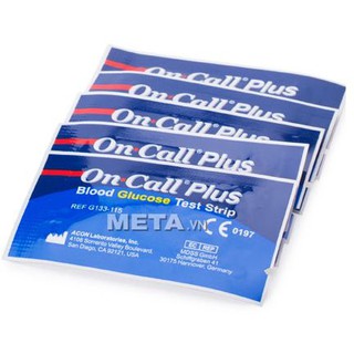 Que thử tiểu đường On call plus - 25 que rời
