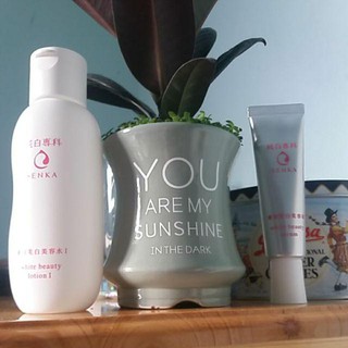 Bộ đôi Lotion và Serum dưỡng trắng Senka (200ml + 35g)