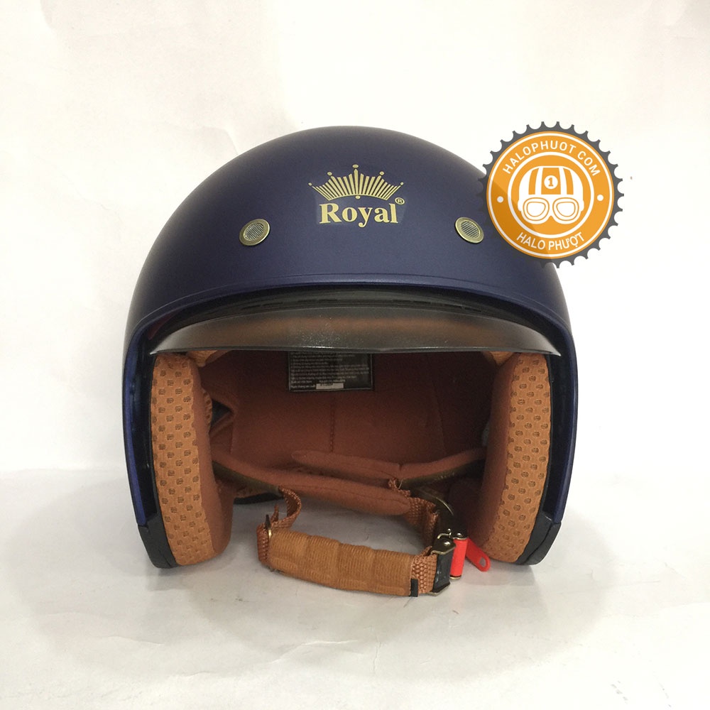 [Chính hãng] Nón bảo hiểm kính âm Royal M139 Mực Nhám (tặng balo rút)