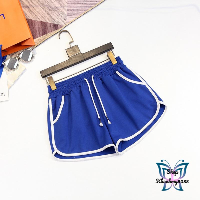 Quần Đùi Nữ Cotton Free Size Form Nhỏ mặc nhà thoáng khí QD01