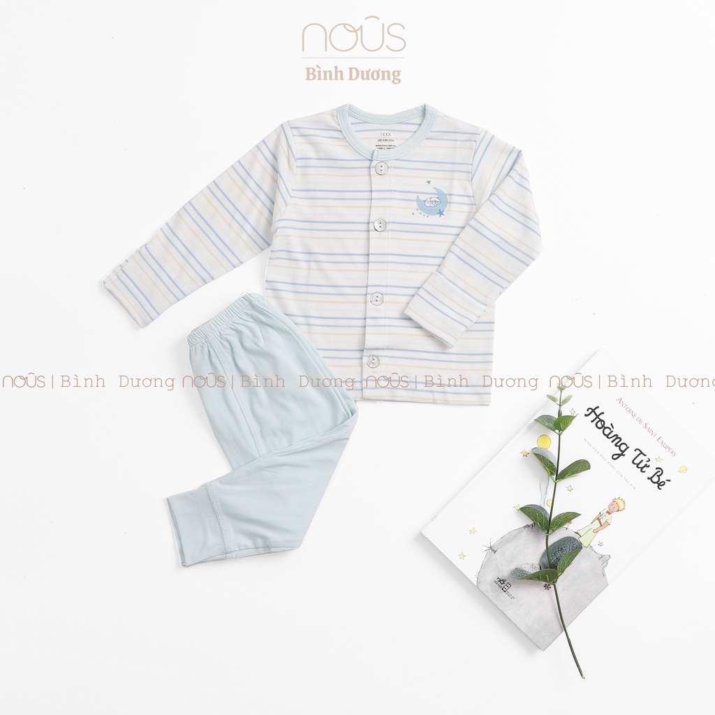 Bodysuit nous newborn sơ sinh kẻ hồng - nous bình dương - nousbipbipstore [FREESHIP] [HỖ TRỢ ĐỔI TRẢ] [HÀNG CHÍNH HÃNG]