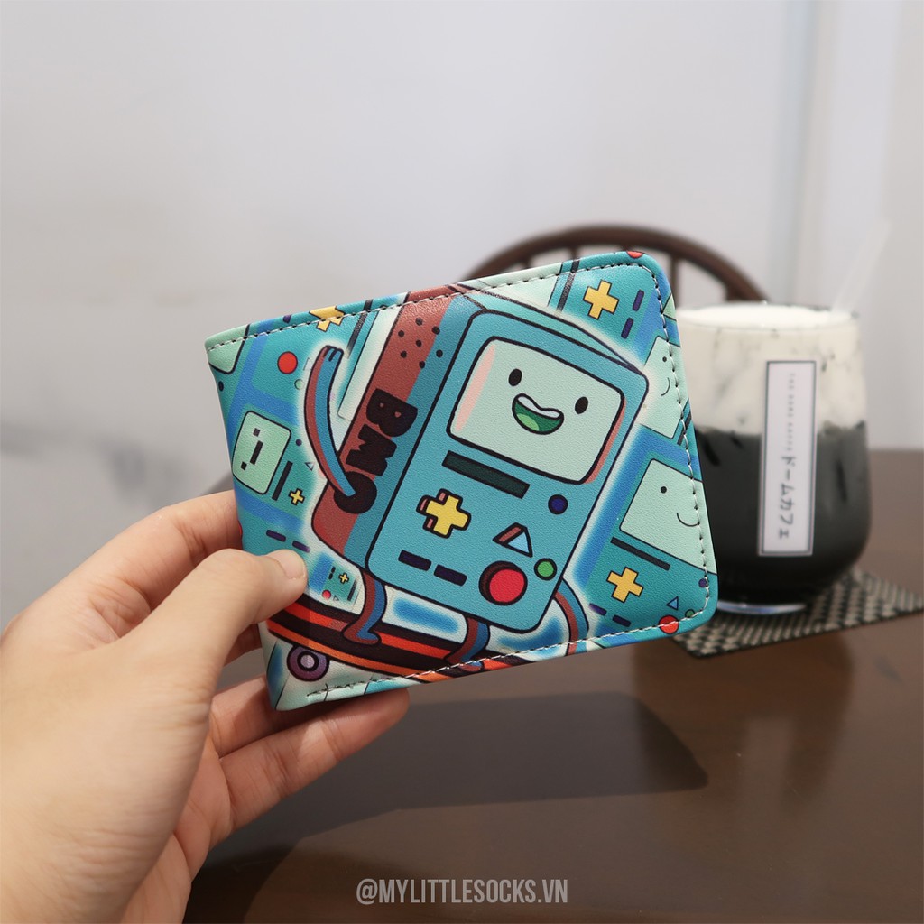 Ví da gập BMO The Adventure Time