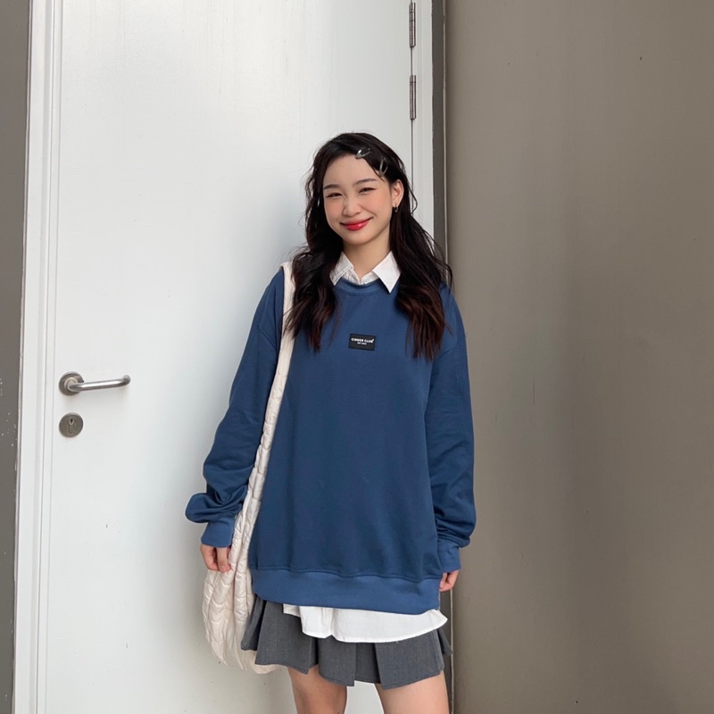 Áo Sweater Unisex Cinder Logo - Áo Hoodie Nam Nữ Form Rộng Basic Streetwear 7 Màu - Local Brand Chính Hãng