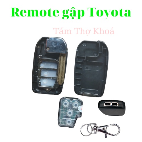 Chìa khoá gập Toyota: Vios, 20114 - 2022