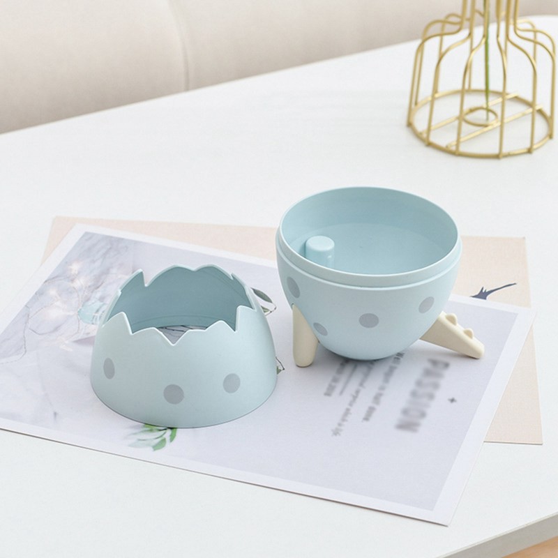 Thùng ba chân đựng bút để bàn đựng đồ trang đểm tiện lợi họa tiết hoạt hình xinh xắn dễ thương thời trang