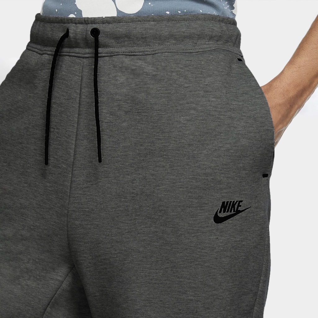 NIKE - Quần ngắn thể thao nam nữ Nike Sportswear Tech Fleece Short - Xám ghi