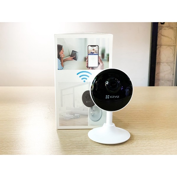 Camera WIFI Ezviz C1C-B 1080P Nhỏ gọn, Sắt Nét, Hổ trợ thẻ nhớ lên đến 128G - Bảo hành chính hãng 2 năm