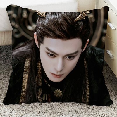 Gối IN HÌNH THƯƠNG LAN QUYẾT VƯƠNG HẠC ĐỆ NGU THƯ HÂN gồm cả vỏ và ruột chất đẹp tiện lợi phim cổ trang hoa ngữ