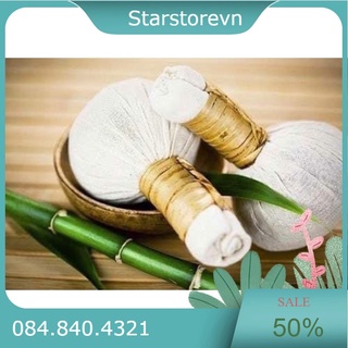 Túi massage body thảo dược dùng trong spa thẫm mỹ viện
