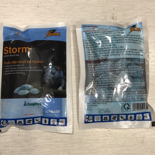 Thuốc diệt chuột thế hệ mới Storm 100g