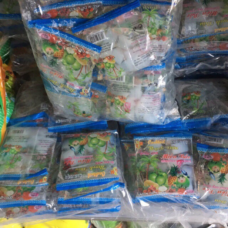 Bịch 20 gói thạch dừa Miền Bắc