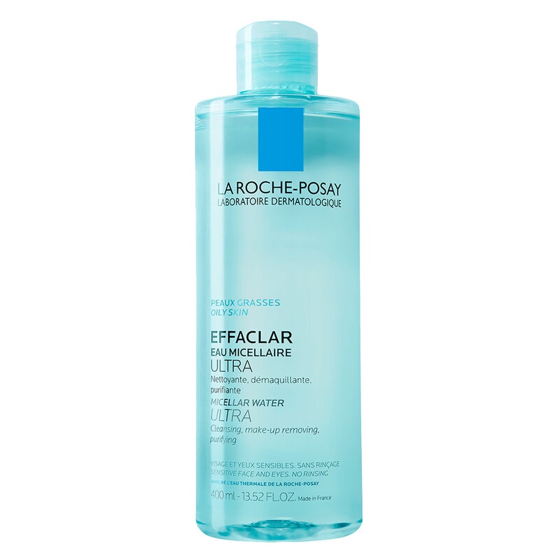 Bộ Đôi La Roche-Posay Nước Tẩy Trang &amp; Làm Sạch Da Dầu Effaclar Micellar Water Ultra Oily Skin 400ml + Effaclar Purifyin