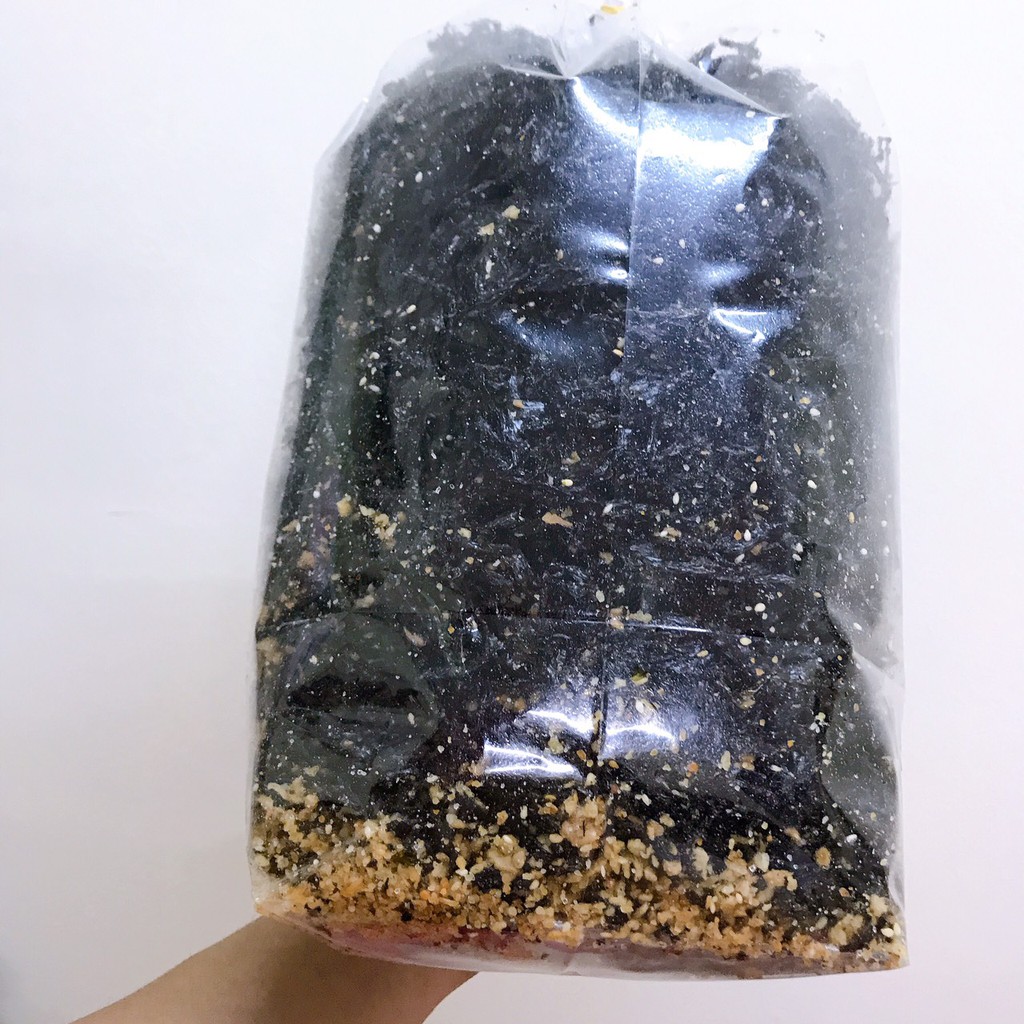 Rong biển cháy tỏi ăn liền - 500gram