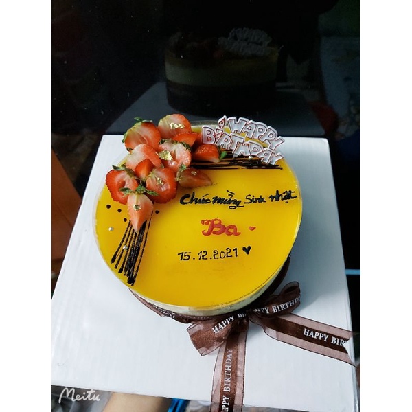 BÁNH LẠNH-MOUSE CHANH DÂY-sinh nhật*đặt trước*