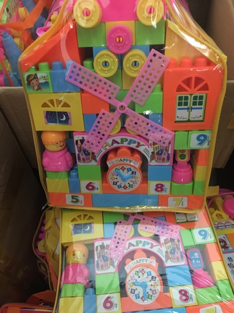 Balo Xếp Hình Cho Bé Yêu - BỘ XẾP HÌNH TĂNG SỰ SÁNG TẠO CHO BÉ