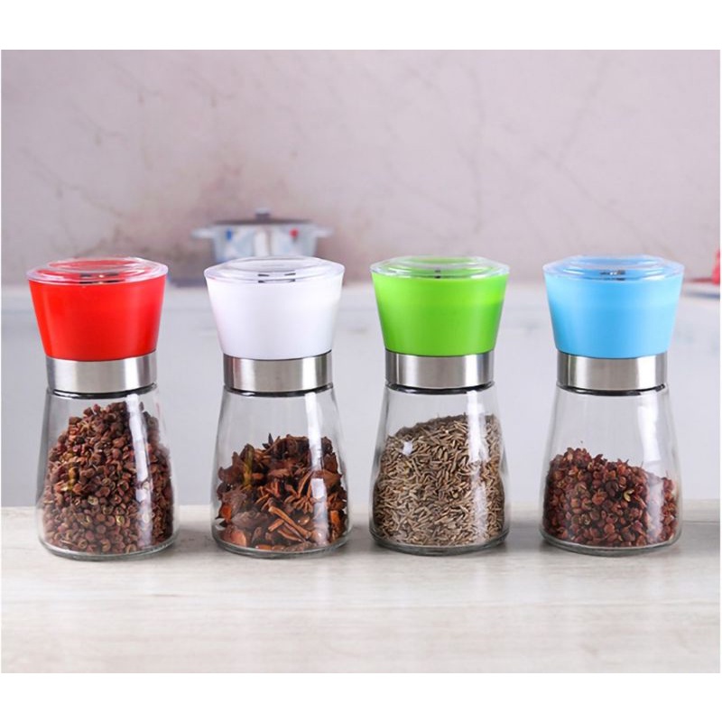 Hũ xay tiêu cầm tay - Dụng cụ xay tiêu đa năng