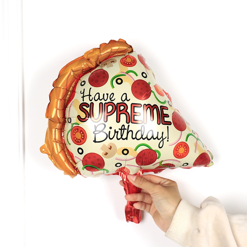 Bong bóng lá nhôm cầm tay hình bánh Hot Dog dễ thương trang trí tiệc sinh nhật cho bé