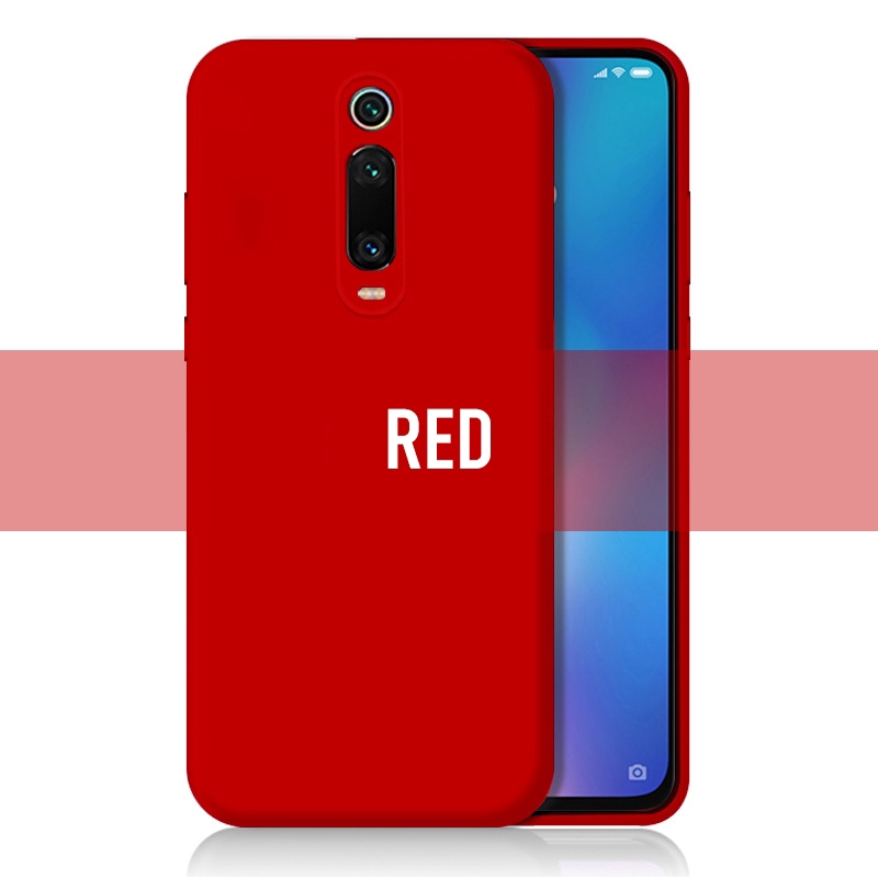 Ốp lưng silicon màu trơn chống bám dấu vân tay cho Xiaomi RedMi k20/Pro/MI 9T | BigBuy360 - bigbuy360.vn