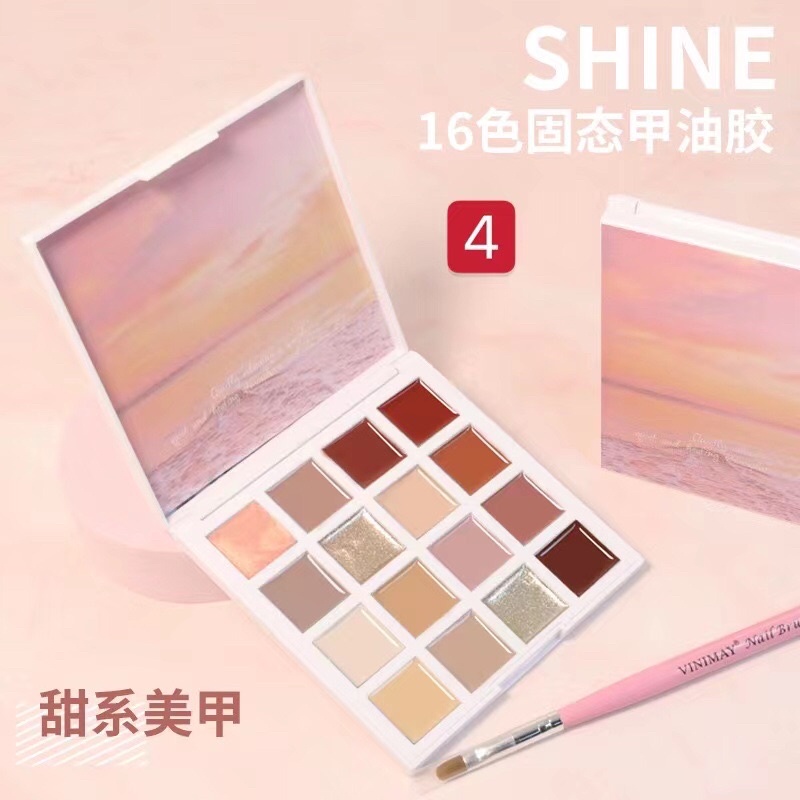 sơn gel nén đặc 16 màu vinimay siêu hot mới