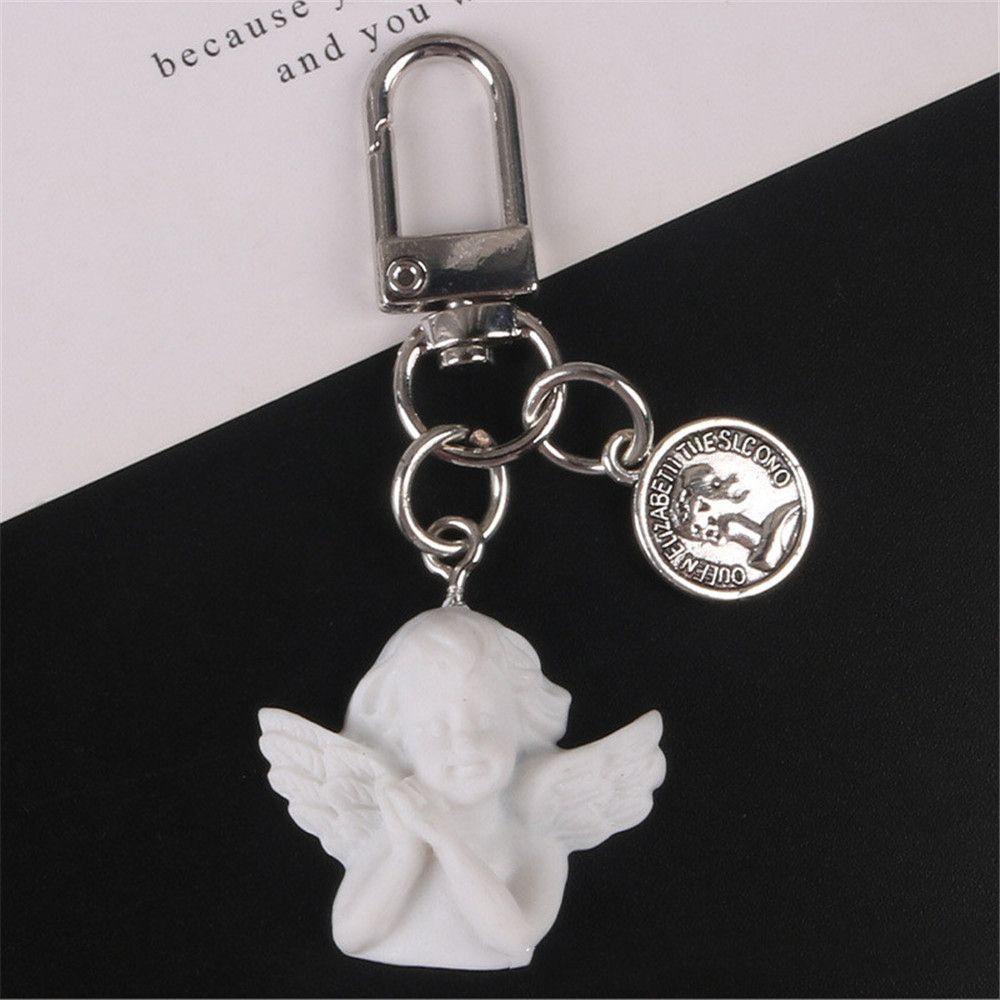 Móc Khóa Hình Cầu Vồng Phong Cách Vintage Charms