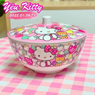 Tô nắp Hello Kitty Doraemon