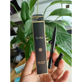 Kẻ mắt nước ohui real color brush eyeliner đen