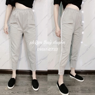QUẦN JOGGER ĐŨI 2 SỌC SIÊU HÓT