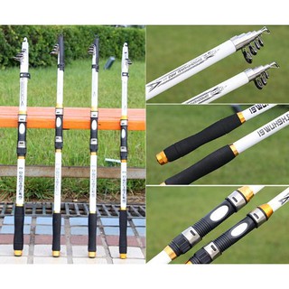 Cần Câu Nhật Bản Carbon Đen Trắng
