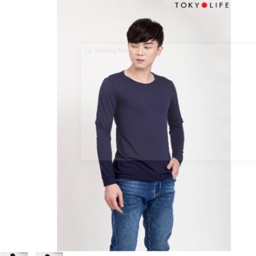 Áo giữ nhiệt WM Air Nam cổ tròn siêu co giãn, siêu ấm TOKYOLIFE G7SMT028H