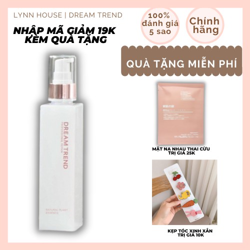 Áp mã 20k + 2 quà HỒNG-Tinh chất dưỡng tóc AHA DREAM TREND MÀU HỒNG