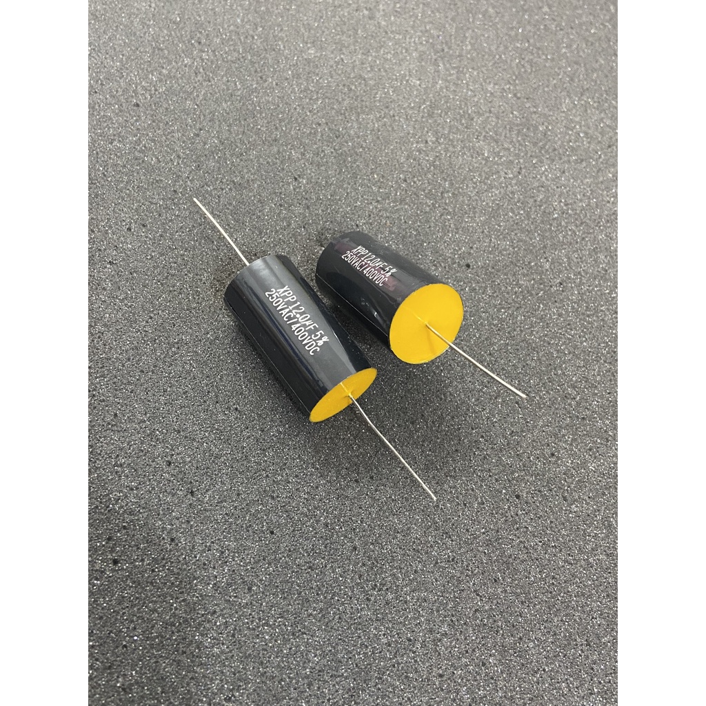 Tụ lọc phân tần cản loa treble 12uf 400v hàng cao cấp