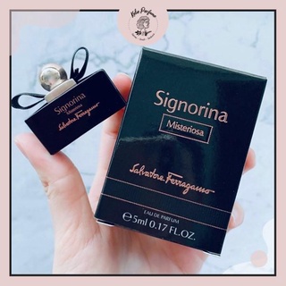[HCM] Nước Hoa Mini Nữ Signorina Misteriosa Đen 5ml Chính Hãng