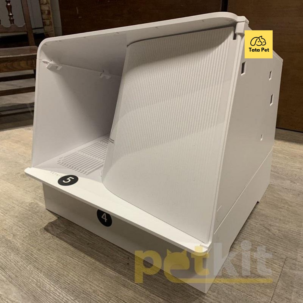 Xiaomi Petkit White Villa - Nhà vệ sinh cho mèo sang chảnh, toilet cho mèo，chống vương cát TATAPET