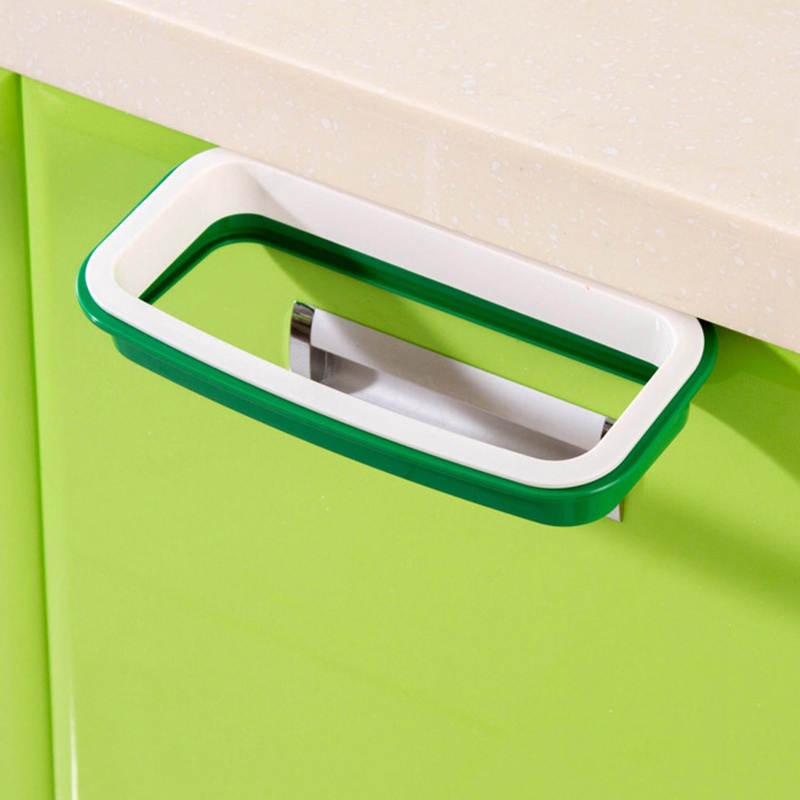 Giá Đỡ Túi Rác Bằng Nhựa Thiết Kế Nhỏ Gọn Tiết Kiệm Không Gian Tiện Dụng Cho Nhà Bếp