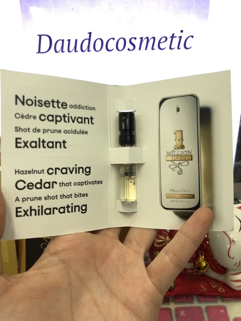 [vial] Nước hoa Paco Rabanne 1 Million One Million EDT 1.5ml | Thế Giới Skin Care