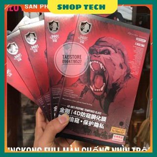 Cường Lực KINGKONG Full Màn Chống Nhìn Trộm - Chính Hãng