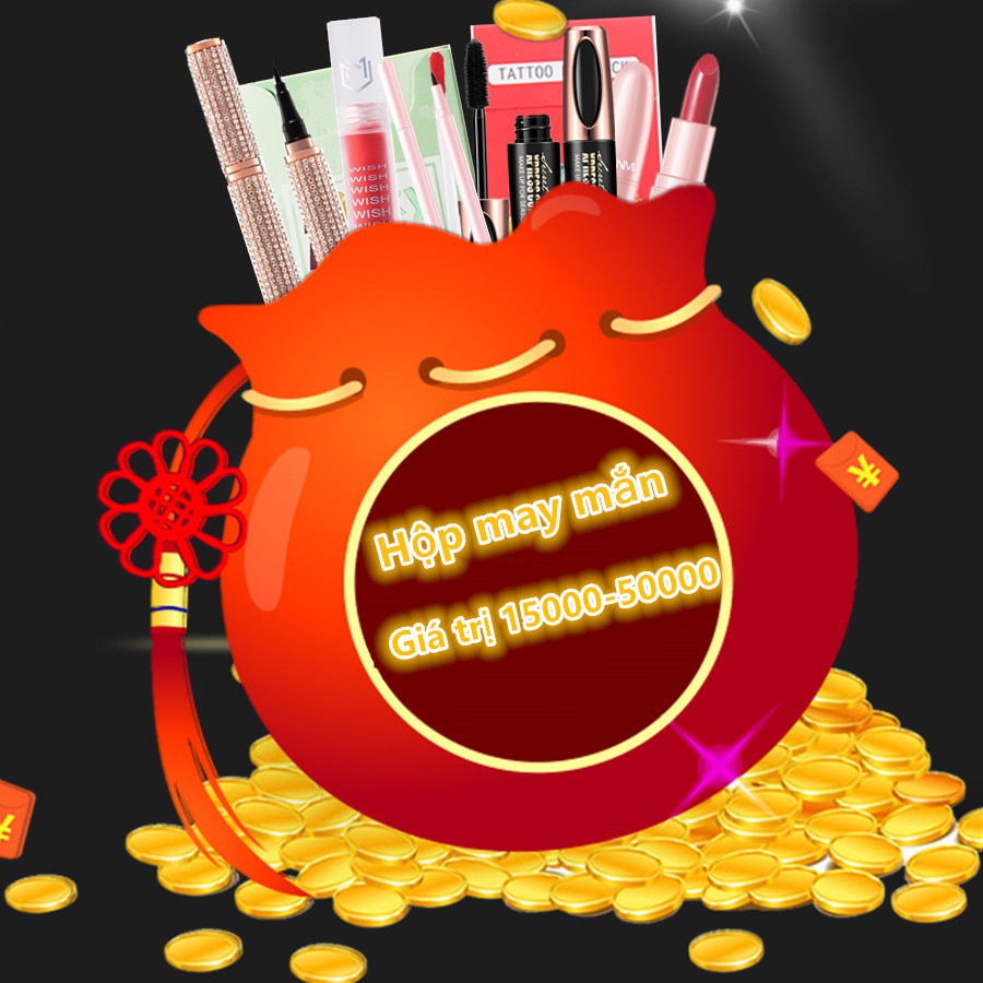 (Hàng Mới Về) Bộ Mỹ Phẩm Mascara / Bút Kẻ Lông Mày / Son Môi / Kem Che Khuyết Điểm / Phấn Mắt