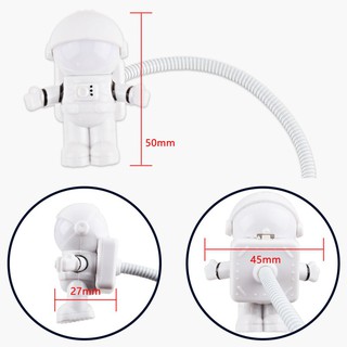 Đèn led mini cắm cổng usb hình phi hành gia
